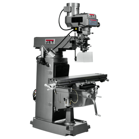 JET JTM-1050VS2 Mill with Newall DP700 DRO and X-Axis Powerfeed