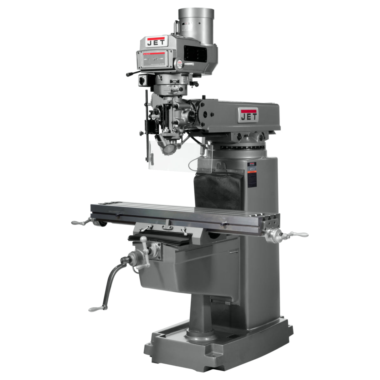 JET JTM-1050VS2 Mill with Newall DP700 DRO and X-Axis Powerfeed