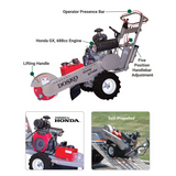 Dosko 691SP-20HE Self-Propelled Stump Grinder with Honda GX630 Engine Gas 20 HP