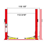 AMGO BP-10 Base Plate Two Post Lift 10,000 lb Car Hoist