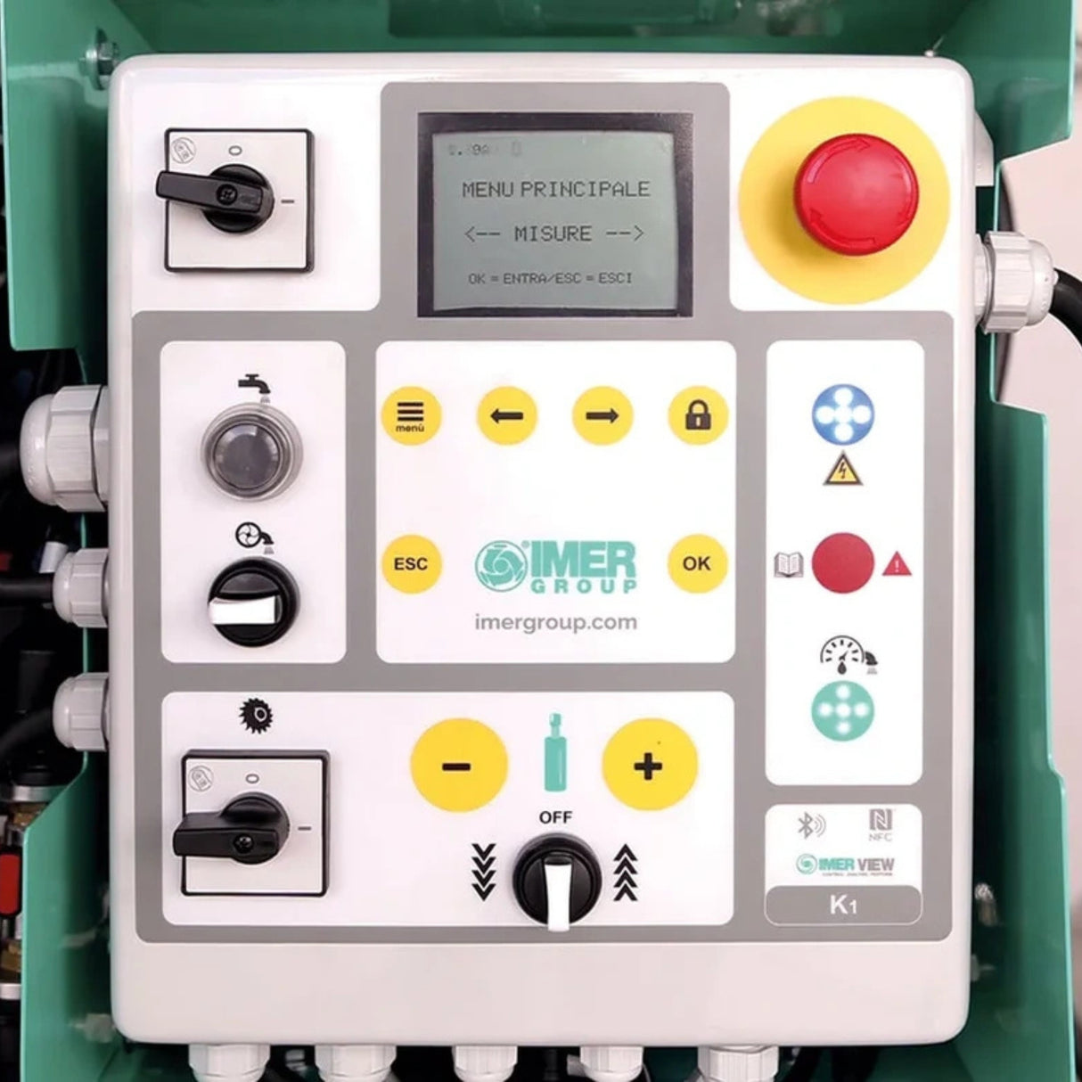 IMER Koine Dual Continuous Mixer & Pump – 208V 3 phase & 240V Single Phase 9 HP