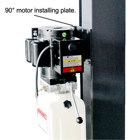 AMGO 408-HP 8,000 lb 4-Post Parking Lift Deluxe High-Rise Model