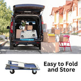 Sunmax PH150/PH300 Platform Hand Truck, 330-660 lbs Capacity