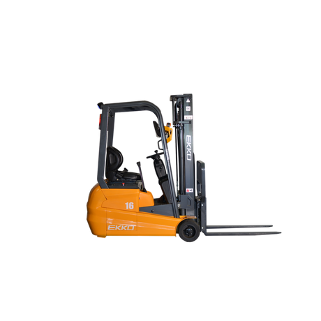 EKKO EK16A-138 3,500 lbs 138" Lift 3-Wheel Forklift