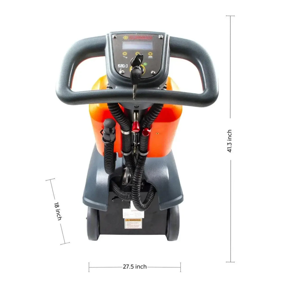 Sunmax RT15 14" Battery Powered Commercial Walk-Behind Floor Scrubber