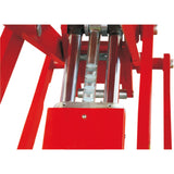 Fortisky Full-Rise Scissor Lift 9000lbs 72" Electric Lock Release 220v FSL-FR90