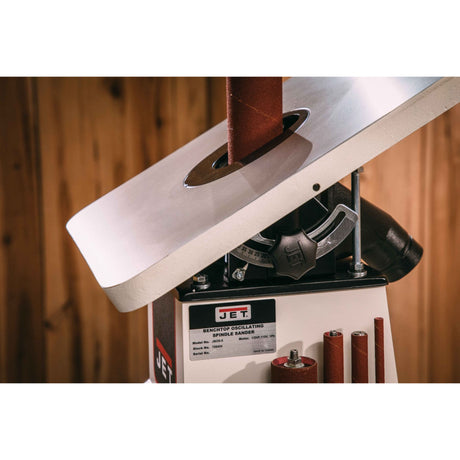 JET JBOS-5 Benchtop Oscillating Spindle Sander, 1/2HP 115V 1Ph
