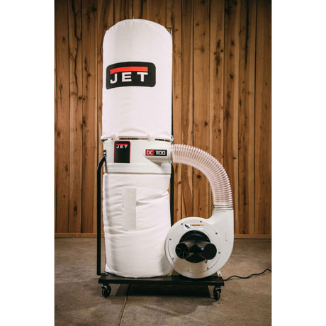 JET DC-1100VX-BK Dust Collector, 1.5 HP 115/230V, 30-Micron Bag Kit