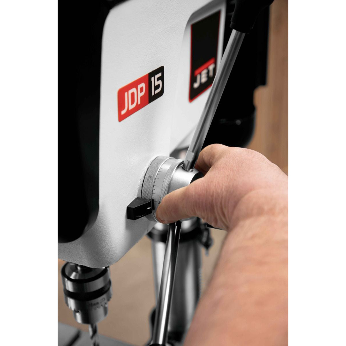 JET JDP-15F 15" Floorstanding Drill Press, 3/4HP 115V 1Ph