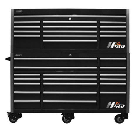Homak Big Dawg HXL Pro 72" Roller Cabinet — Stainless Steel Top