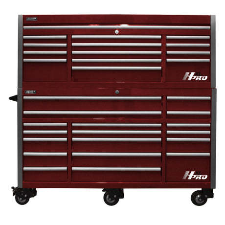 Homak Big Dawg HXL Pro 72" Roller Cabinet — Stainless Steel Top