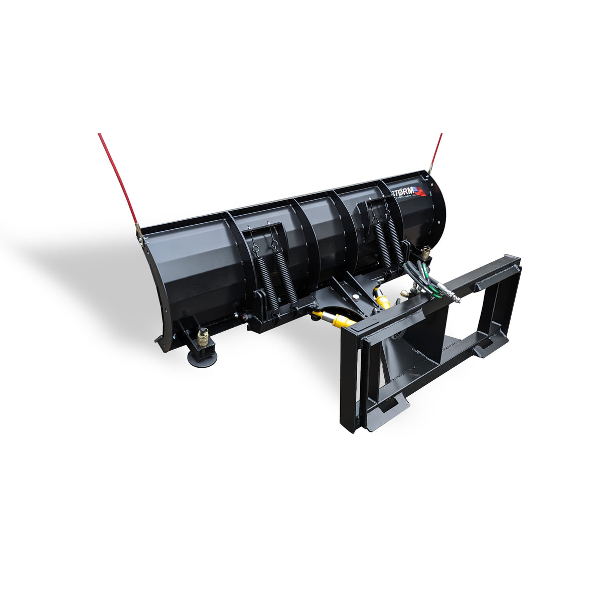 Glacier Attachments - Storm Angle Snow Blade (Steel Edge)