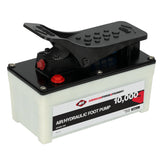 AFF Air/Hydraulic Foot Pump, 10,000 PSI with Overload Protection