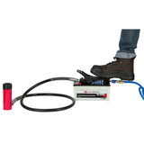 AFF Air/Hydraulic Foot Pump, 10,000 PSI with Overload Protection