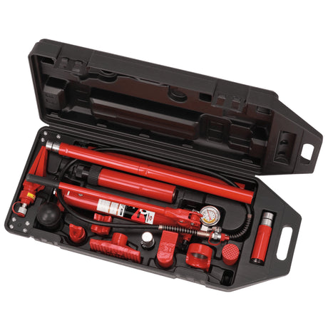 AFF 10-Ton Super-Duty Body & Frame Repair Kit with Hydraulic Pump and Attachments