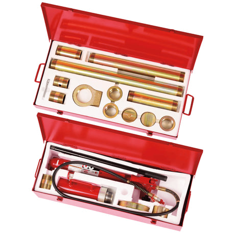 AFF 20-Ton Super-Duty Body & Frame Repair Kit with Hydraulic Pump and Attachments