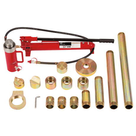 AFF 20-Ton Super-Duty Body & Frame Repair Kit with Hydraulic Pump and Attachments