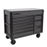 SUNEX Juic'd BOX 50" 7-Drawer Powered Tool Cart, 700 lb Capacity