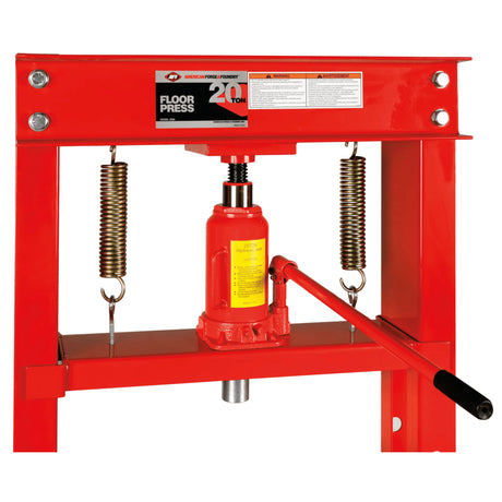 AFF 20-Ton Heavy-Duty Floor Shop Press with Multi-Position Bed