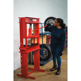 AFF 20-Ton Heavy-Duty Floor Shop Press with Multi-Position Bed