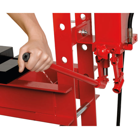 AFF 35-Ton Heavy-Duty Floor Shop Press with Multi-Position Bed