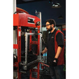 AFF 50-Ton Super-Duty Shop Press with Dual Air Motor & Cable Winch