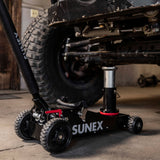 SUNEX 6602RJ 2-Ton Big Wheel Jack