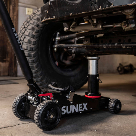 SUNEX 6602RJ 2-Ton Big Wheel Jack
