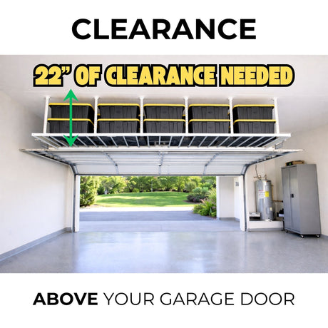 E-Z Garage Storage 4'X8' Heavy-Duty Pro