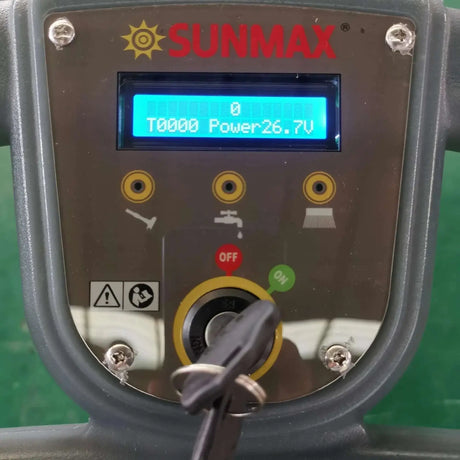 Sunmax RT15 14" Battery Powered Commercial Walk-Behind Floor Scrubber