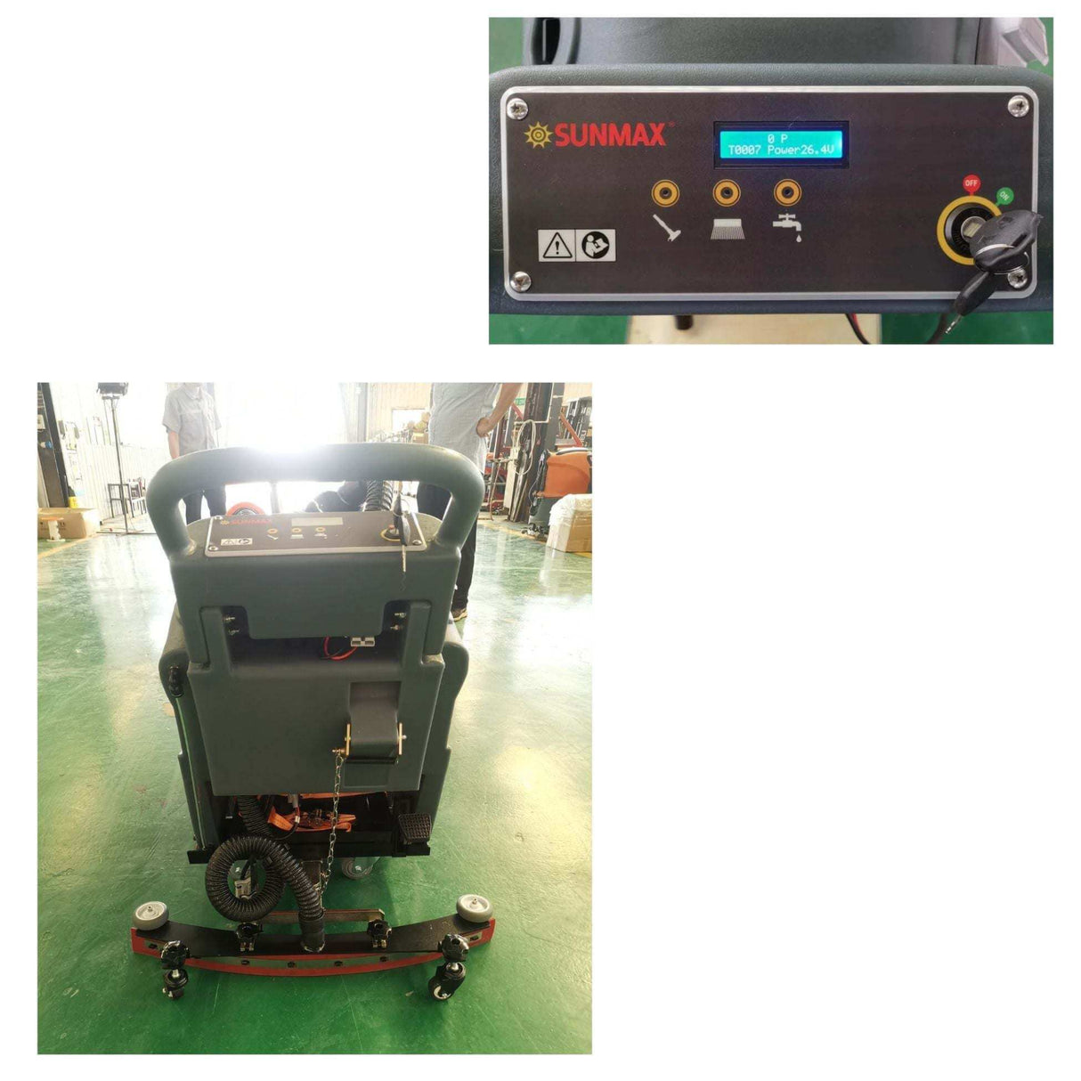 Sunmax RT50+ 22" Battery-Powered Floor Scrubber
