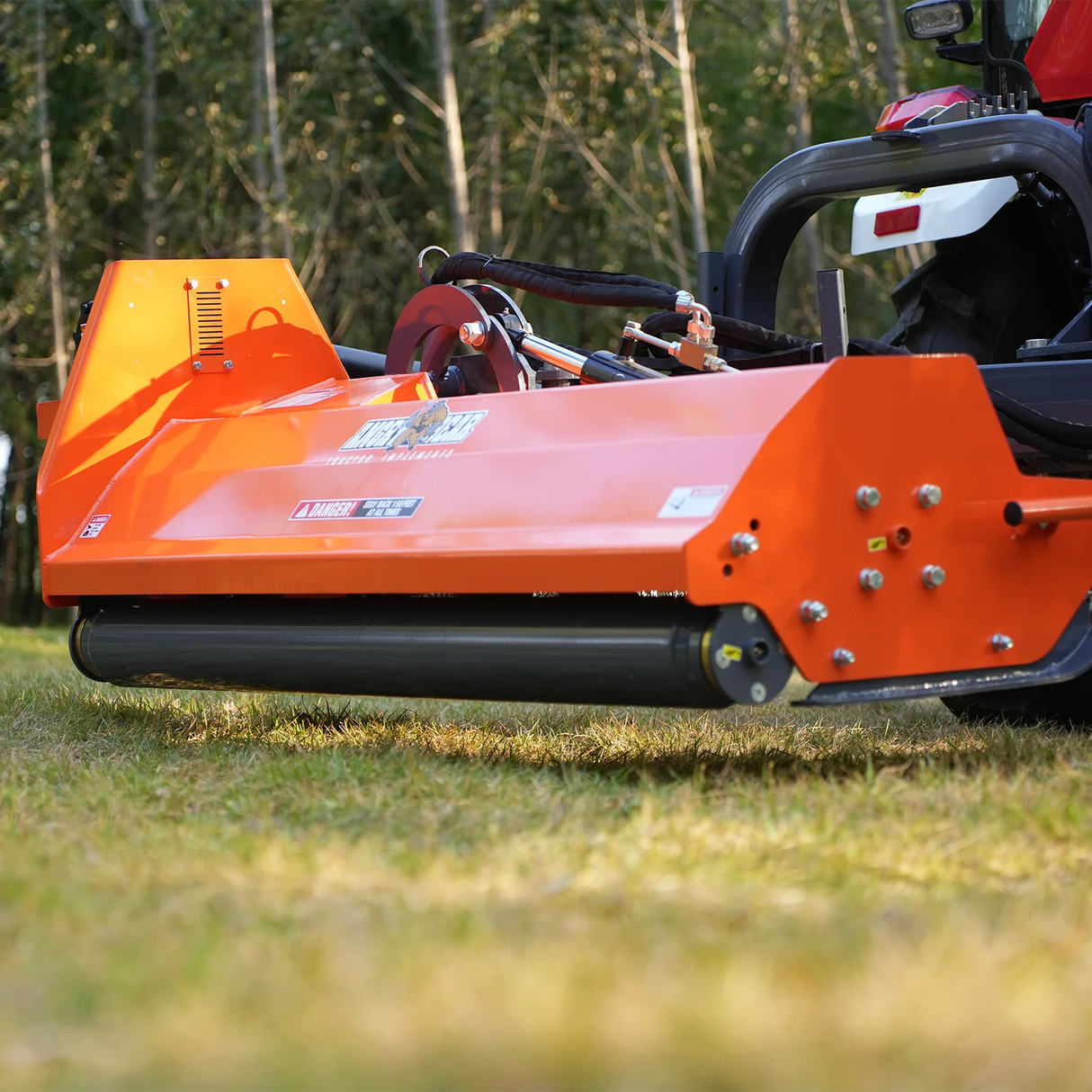 MechMaxx 72" Heavy Duty Offset Ditch Bank Flail Mower, CMR Gearbox, PTO, AGF72