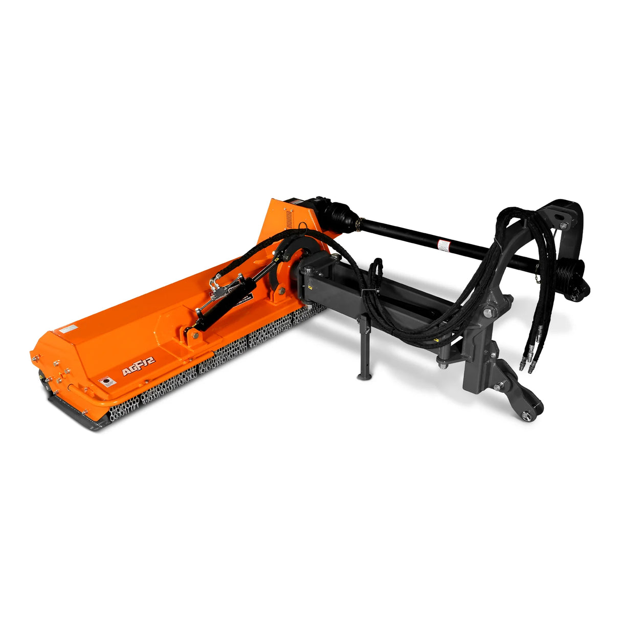 MechMaxx 72" Heavy Duty Offset Ditch Bank Flail Mower, CMR Gearbox, PTO, AGF72