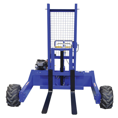 Vestil ALL-T-1-GPT-ST-L Gas Powered All-Terrain Stacker — 1,000 lb Vertical Lifting for Outdoor Sites