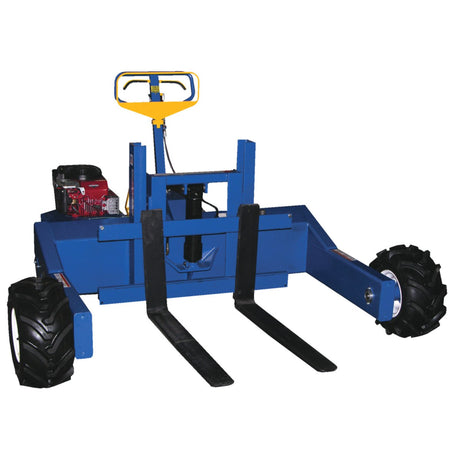 Vestil ALL-T-2-GPT Gas Powered All-Terrain Pallet Trucks — 2,000 lb Capacity for Outdoor & Construction Use