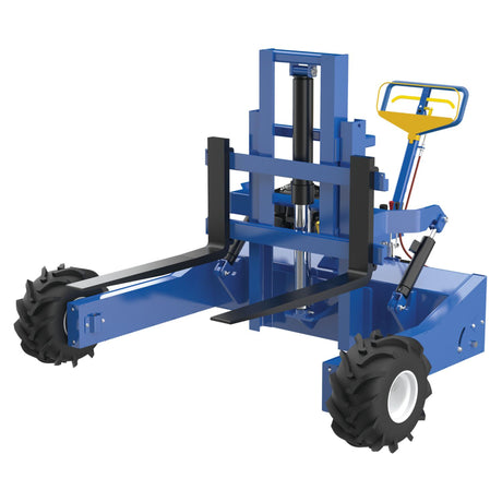 Vestil ALL-T-4-GPT Heavy-Duty Gas Powered All-Terrain Pallet Trucks — 4,000 lb Capacity for Tough Outdoor Operations