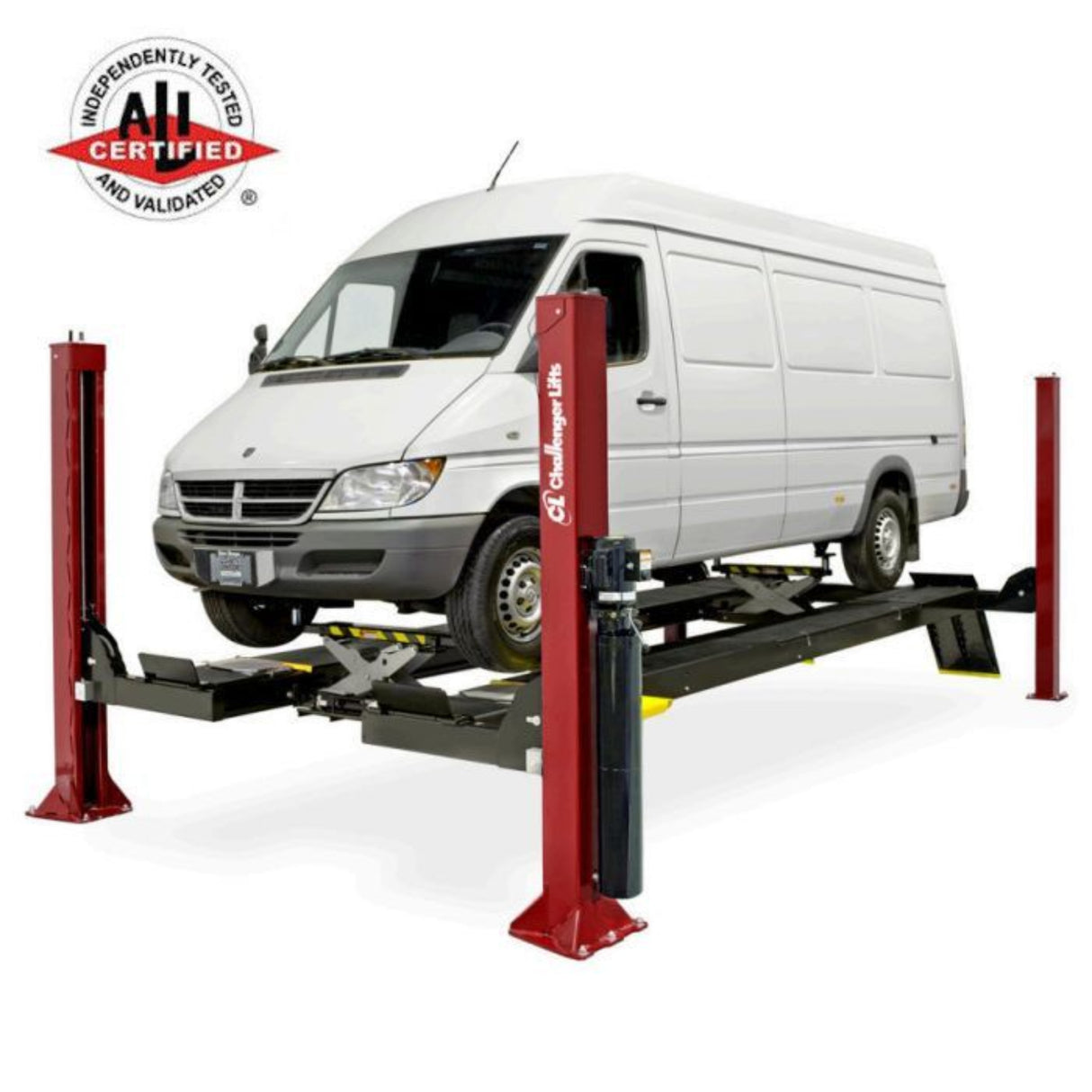 Challenger AR4115XAO Four Post Alignment Lift 15000 lb Open Front