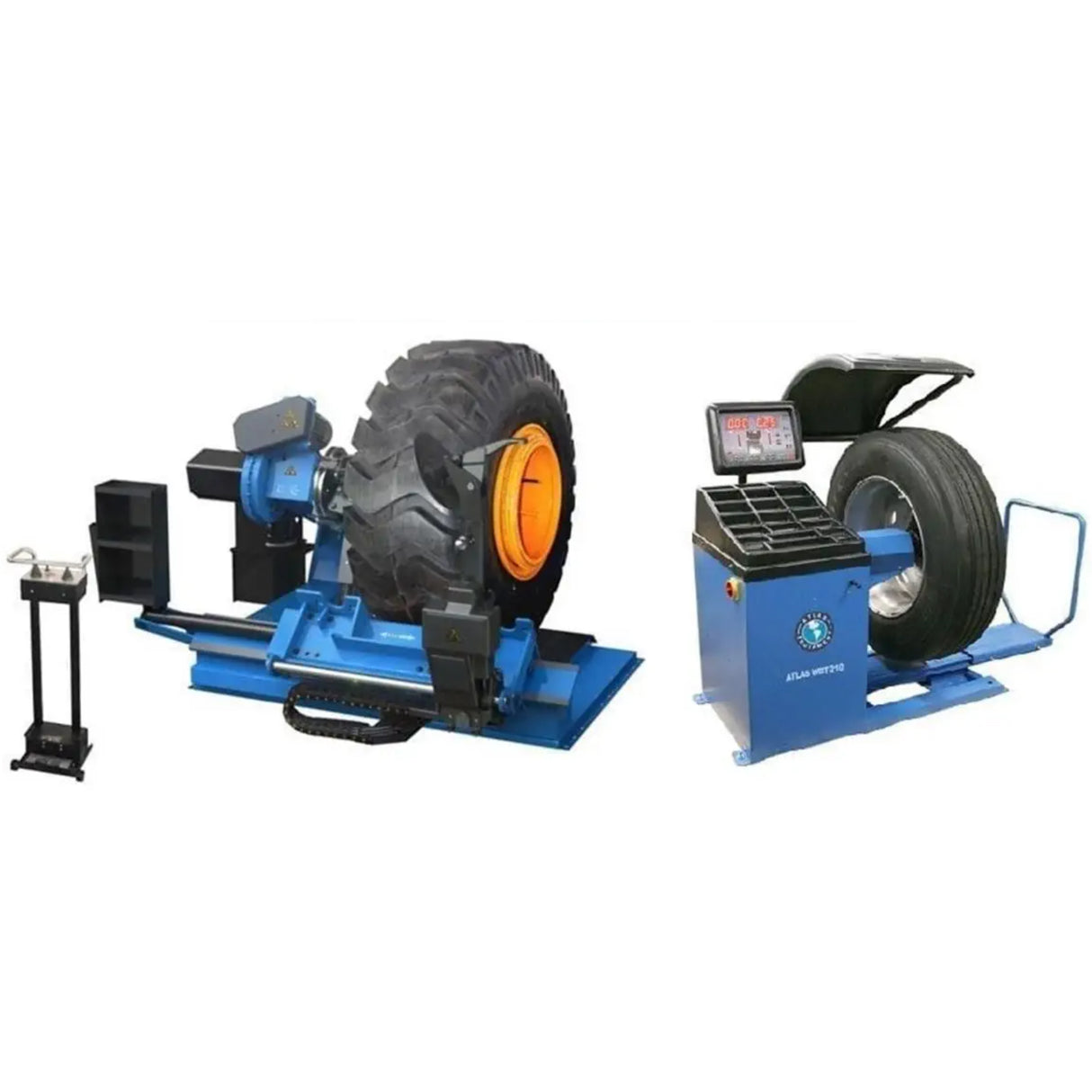 Atlas TTC306 Truck Tire Changer + WBT-210 Heavy Duty Wheel Balancer Combo