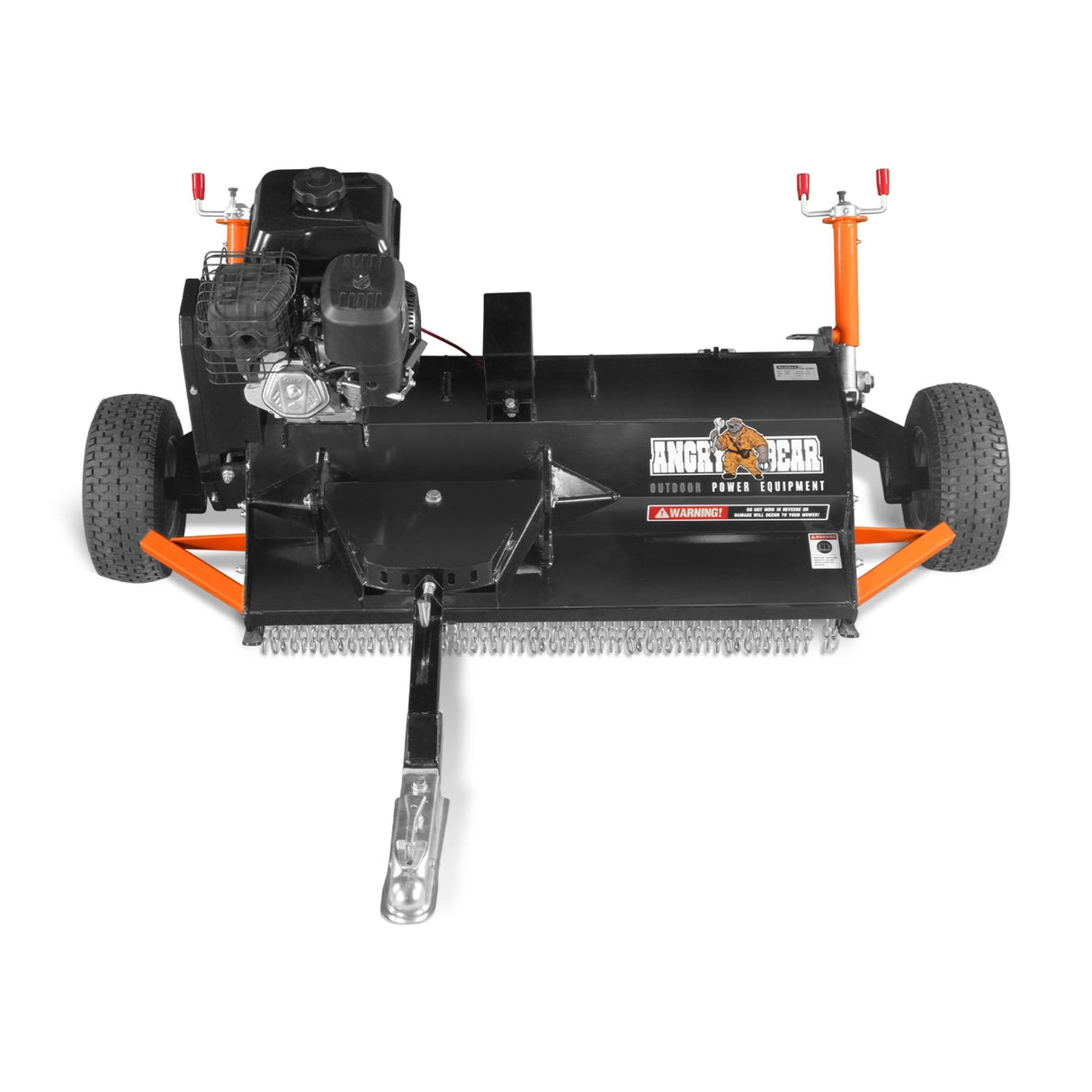 MechMaxx 48" Tow-Behind ATV Offset Flail Mower, B&S 13.5HP 420cc, E-Start