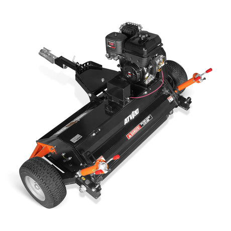 MechMaxx 48" Tow-Behind ATV Offset Flail Mower, B&S 13.5HP 420cc, E-Start