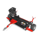 MechMaxx 55" Tow-Behind ATV Offset Flail Mower, 23HP 679cc Gas, E-Start