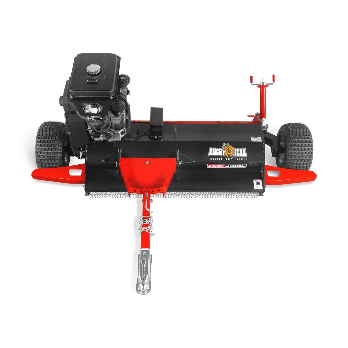 MechMaxx 55" Tow-Behind ATV Offset Flail Mower, 23HP 679cc Gas, E-Start