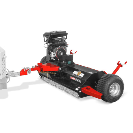 MechMaxx 55" Tow-Behind ATV Offset Flail Mower, 23HP 679cc Gas, E-Start