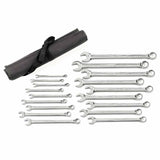 GearWrench 81917 18-Pc 12-Point Long Pattern Combination Wrench Set — SAE 1/4" to 1-1/4"