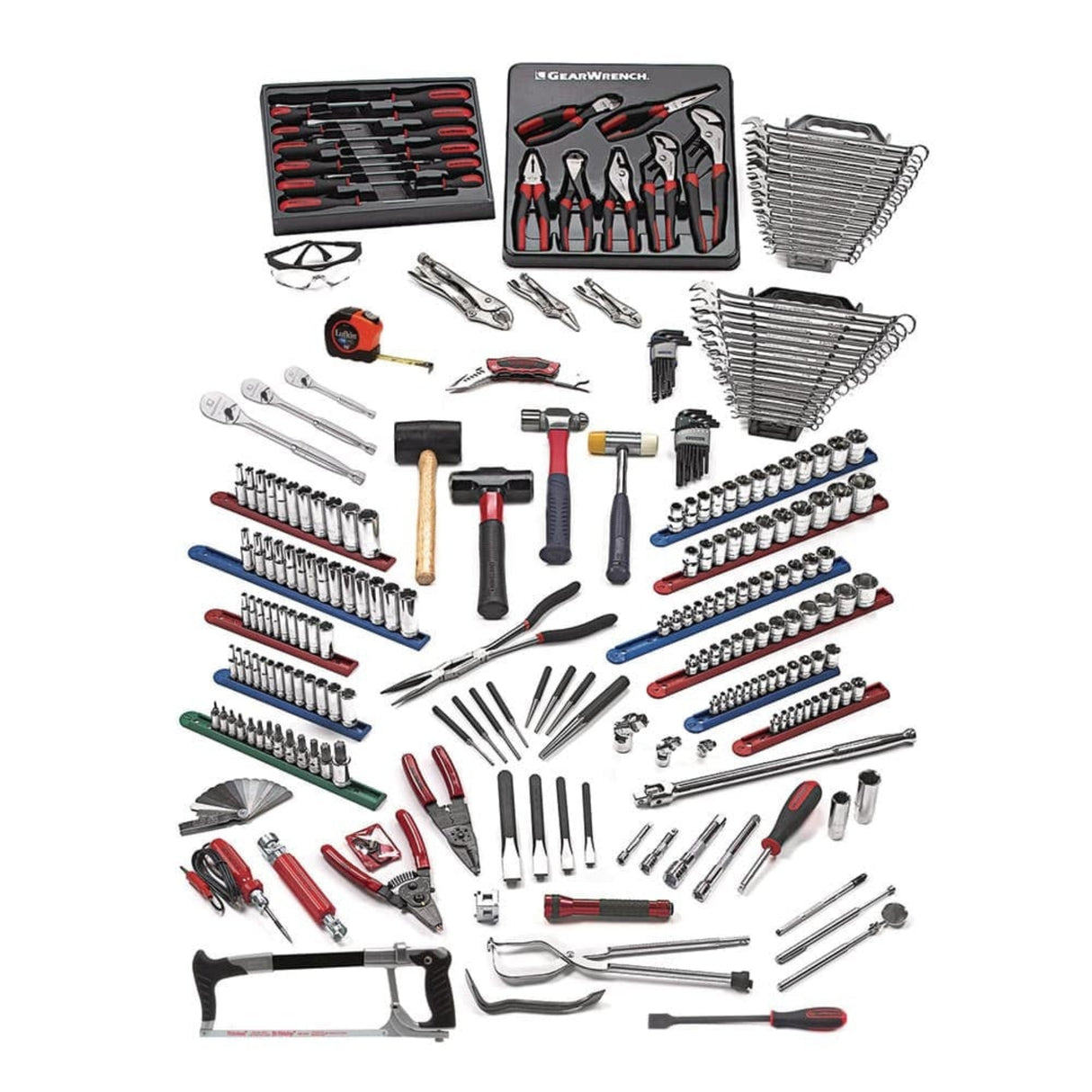 GearWrench 83095 257-Pc Auto TEP Intermediate Set — 84T Ratchets, SAE & Metric