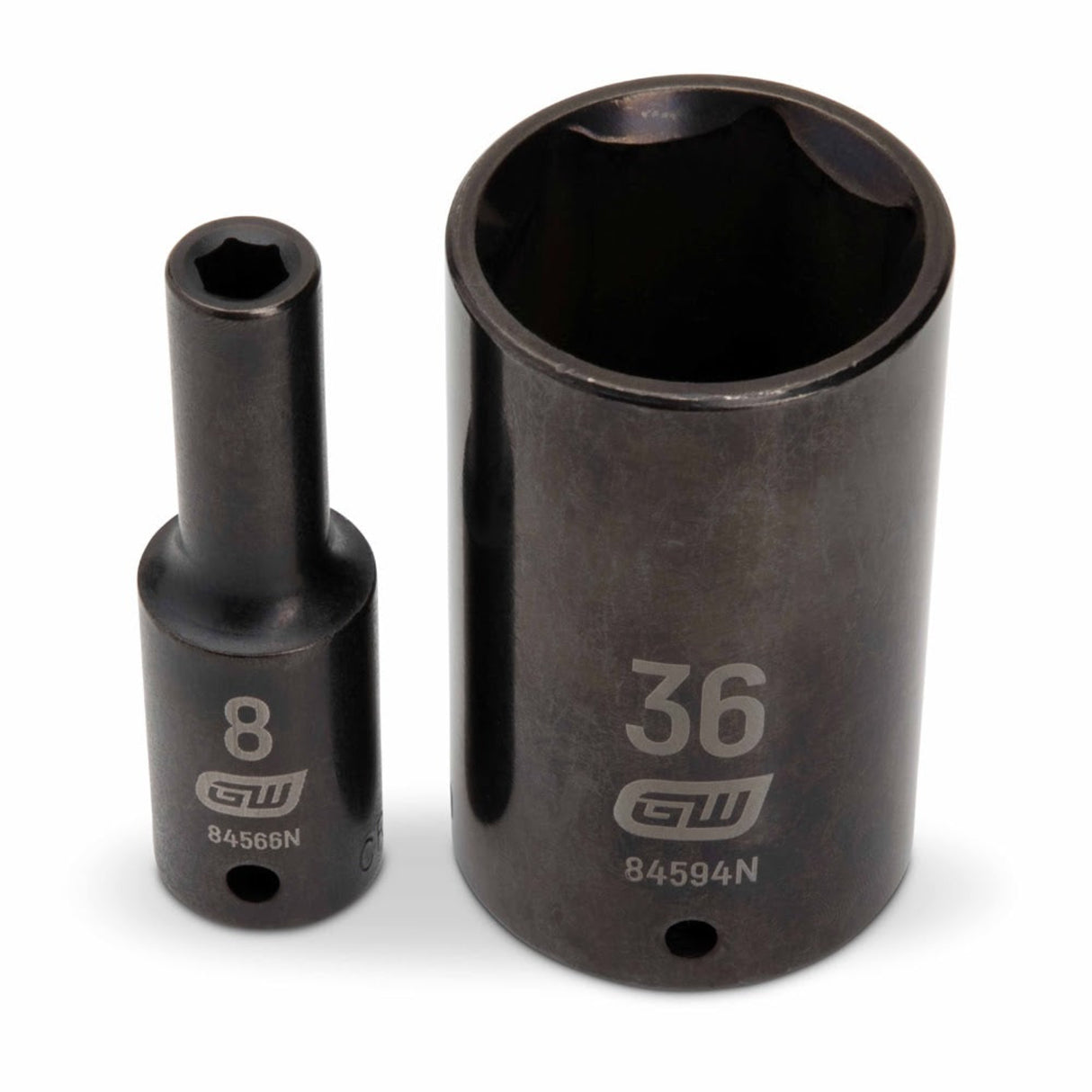 GearWrench 84935N 29-Pc 1/2" Drive 6-Point Deep Metric Impact Socket Set