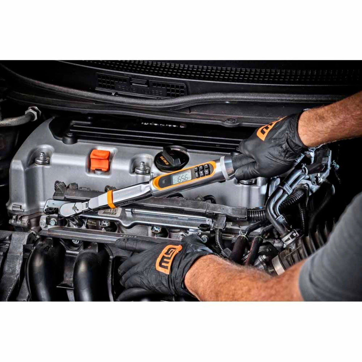 GearWrench 85194 1/4" Drive 120XP Flex Head Electronic Torque Wrench — 2-20 ft/lb, Angle
