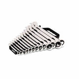 GearWrench 9312 13-Pc 72-Tooth 12-Point Ratcheting Combination Wrench Set — SAE