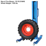 Atlas ATEATTC-AEZWL-2 180 LB. Capacity Offset Pneumatic Portable Wheel Lift
