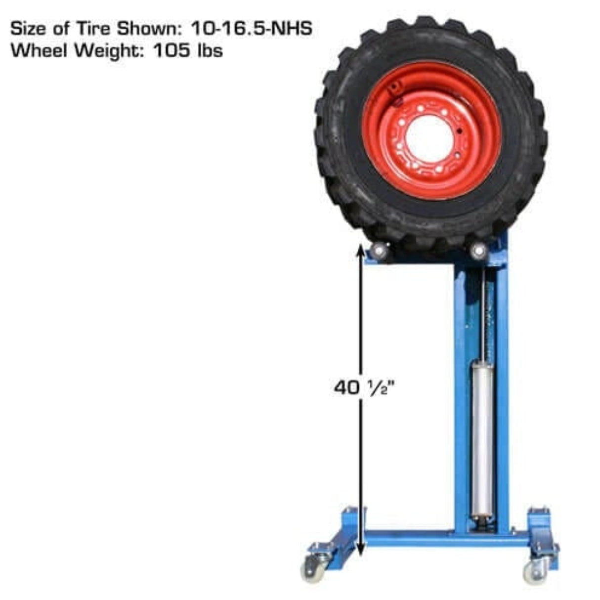 Atlas ATEATTC-AEZWL-2 180 LB. Capacity Offset Pneumatic Portable Wheel Lift
